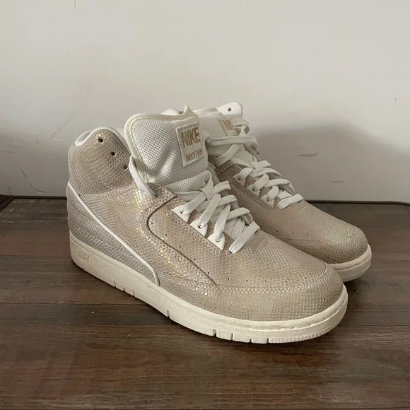 NIKE AIR PYTHON PREMIUM HI SNEAKER TRAINER SPORT MEN SHOES SNAKE SKIN SIZE 8 - Picture 2 of 7